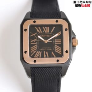 Cartier Santos‑100 Carbon AF3 Black Warrior