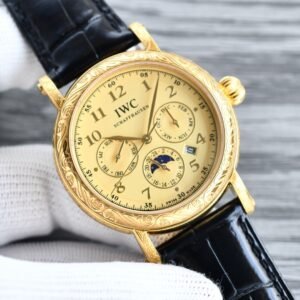 IWC Portuguese Multi‑Function Hand‑Carved Watch