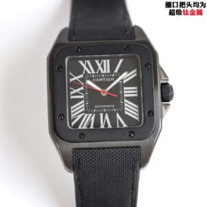 Cartier Santos‑100 Carbon AF3 Black Warrior