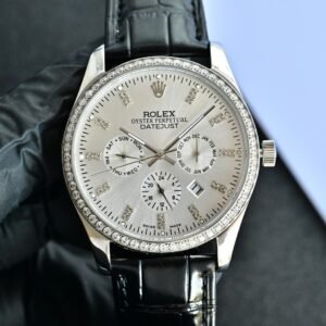 Rolex custom fully diamond-encrusted watch