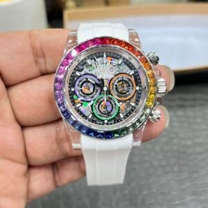 Custom Rolex Rainbow Daytona