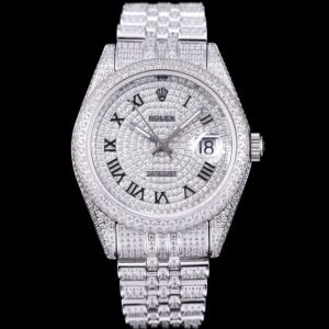 Rolex luxury fully diamond watch