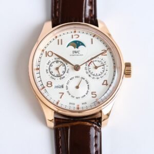 IWC Portuguese Perpetual Calendar Watch, Rose Gold