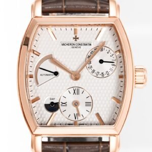 Vacheron Constantin Malta Men's Automatic Dual‑Time Watch
