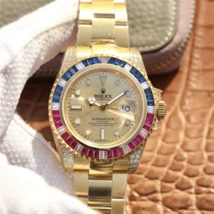 Rolex DIAMOND GOLD DIAL 40MM