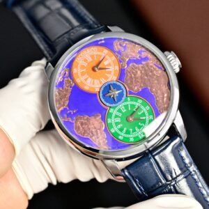 Jacob & Co Dual‑time zone Swiss quartz watch 3