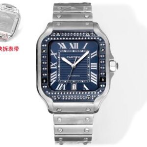 Cartier Santos de Cartier, Steel Quick‑Release Version AF1