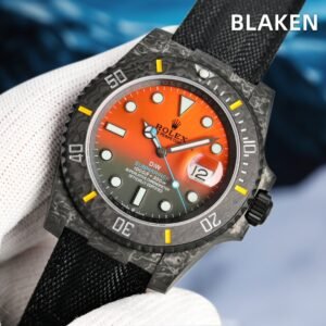 Rolex Submariner BLAKEN Carbon‑Fiber Custom Version04